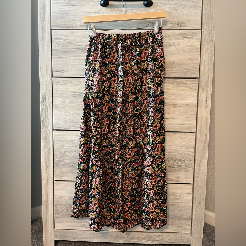 Wild Fable Floral Maxi Skirt XS